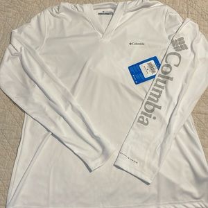 Columbia Hooded UV Protection Long Sleeve (M)